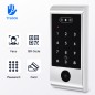 Control de acceso inteligente TTLock WiFi y Bluetooth con Face ID, código QR, PIN y RFID