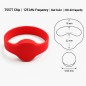 Bracelet RFID en silicone 125 kHz pour contrôle d'accès