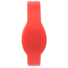 Pulsera RFID 125 kHz roja compatible con lectores EM4100 TK4100