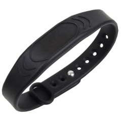 Adjustable 125 kHz RFID Silicone Wristband