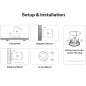 Sonoff SenseGuard SNZB-06P24 Capteur de présence humaine intelligent Zigbee avec capteur de lumière