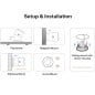 Sonoff SenseGuard SNZB-06P24 Intelligenter ZigBee-Anwesenheitssensor mit Lichtsensor