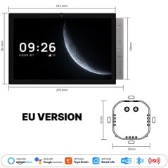 Panel de control de hogar inteligente Tuya Max, pantalla táctil Retina de 10,1"