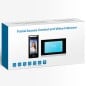 Tuya Smart WiFi PoE IP-video-intercom met monitor, gezichtsherkenning en RFID