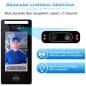 Tuya Smart WiFi PoE IP-video-intercom met monitor, gezichtsherkenning en RFID