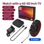 Tuya Kit Retroilluminazione TV RGBIC Smart WiFi con HDMI Sync Box 4K HDR