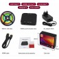 Kit de rétroéclairage TV Tuya RGBIC Smart WiFi avec boîtier de synchronisation HDMI 4K HDR