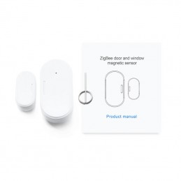 Sensor de puerta de ventana Tuya ZigBee Mini inteligente