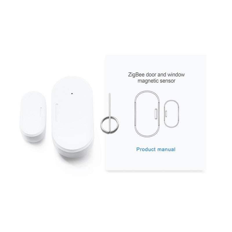Tuya ZigBee Window Door Sensor Mini Smart compatible Alexa Google