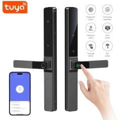 Cerradura inteligente WiFi Tuya 619-TY para puerta de aluminio