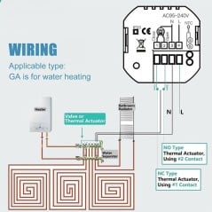 eWeLink Smart WiFi 5A Thermostat for Hydronic Heating