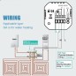 Thermostat intelligent WiFi pour chauffe-eau eWeLink BHT-006GAW
