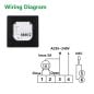 eWeLink Termostato per Riscaldamento ad Acqua Smart WiFi BHT-006GAW