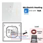 Thermostat de chauffage électrique intelligent WiFi eWeLink BHT-006GBW