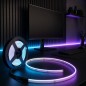 24V 5 Meter seitlich abstrahlender COB RGB LED-Streifen