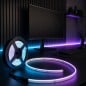 24V 5 Meter Side-Emitting COB RGB LED Strip Light