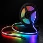 Striscia LED COB RGB Side View con Emissione Laterale 24V 5 Metri