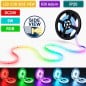 24V 5 meter zijwaarts stralende COB RGB LED-strip