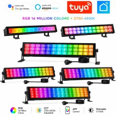Tuya Lineare LED-Leiste RGB+CCT Tuya WiFi IP66 45–148 W