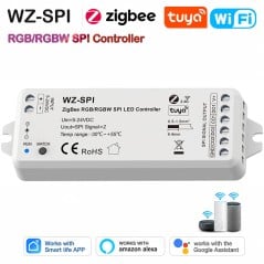 Tuya Zigbee SPI LED-controller RGB/RGBW 5–24V