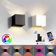 Tuya Applique LED Smart Zigbee RGB+CCT 9W Interno Esterno