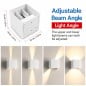Tuya Applique da Parete a LED con Luce Regolabile Up & Down Smart WiFi e Bluetooth Tuya Applique da Parete a LED con Luce Regolabile Up & Down Smart WiFi e Bluetooth