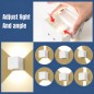 Applique murale LED Tuya Smart Zigbee réglable en hauteur