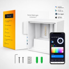 Tuya Applique LED Smart Zigbee RGB+CCT 9W Interno Esterno