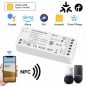 Matter Smart LED-controller via schroefdraad 12-48V met NFC voor dimbare, kleurtemperatuur- en RGBCW-strips