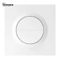 Support mural Sonoff E2GS Fusion pour interrupteurs doubles MINI-2GS, MINI-ZB2GS et ZB2GS-L