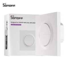 Sonoff E2GS Fusion Wall Mount for MINI-2GS, MINI-ZB2GS, and ZB2GS-L Dual Switches