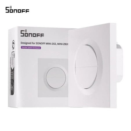 Sonoff E2GS Fusion Wandhalterung für MINI-2GS, MINI-ZB2GS und ZB2GS-L Doppelschalter