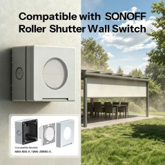 SONOFF EWPB met wandschakelaar voor rolluiken uit de Fusion-serie