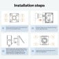 Sonoff EWPB Scatola Impermeabile IP65 da Esterno per Interruttori e Prese Serie Fusion