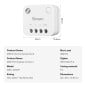 Sonoff MINI-ZB1GP Mini PM Smart Zigbee 16A inbouw-energiemeter