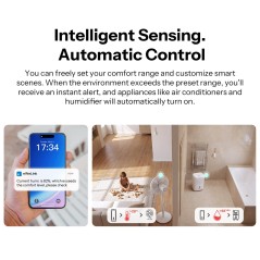 Scene automatiche con il SNZB-02B: condizionatore e deumidificatore