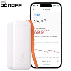 Sonoff AirGuard TH Lite SNZB-02B slimme Zigbee-temperatuur- en vochtigheidssensor