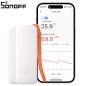 Sensor inteligente de temperatura y humedad Sonoff AirGuard TH Lite SNZB-02B con Zigbee