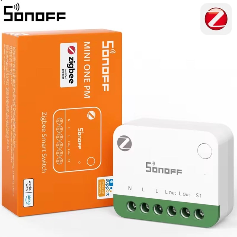Sonoff MINI-ZB1GSP MINI ONE PM 16A Zigbee Smart Switch with Power Measurement
