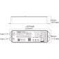 Controlador LED inteligente Tuya 5 en 1, WiFi y RF 2.4GHz DC12-48V 15A
