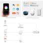 Tuya Controller LED Smart 5 in 1 Matter WiFi e RF 2.4GHz DC12-48V 15A
