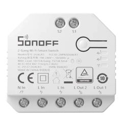 Sonoff Dual R3 smart switch per tapparelle