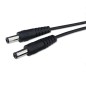 DC 12V Y-Splitterkabel 5,5 x 2,1 mm Buchse auf Stecker