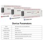 Tuya Smart Staircase Control Panel LED 32 Steps WiFi or Zigbee with PIR Sensors