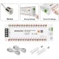 Tuya Smart Staircase Control Panel LED 32 Steps WiFi or Zigbee with PIR Sensors