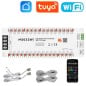 Tuya Smart Staircase Control Panel LED 32 Steps WiFi or Zigbee with PIR Sensors