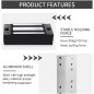 12-24V Fail Safe Electromagnetic Door Lock with Access Control Plate