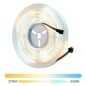5 Meter WS2811 adressierbarer CCT COB LED-Streifen, 576 LEDs pro Meter, DC24V