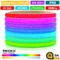 Bande LED néon COB RGB+CCT adressable WS2805 24V IP68 étanche 5 mètres