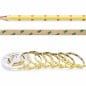 608 LEDs per Meter DC24V 2700-6500K 5 Meters CCT COB LED Strip